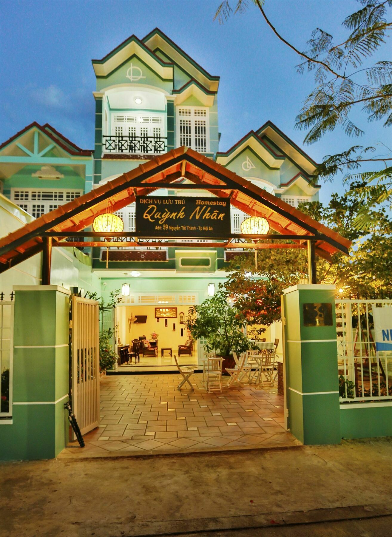 Quynh Nhan Homestay Хоян Екстер'єр фото